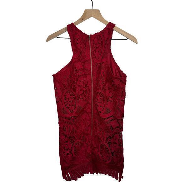 NWT Lovers & Friends Caspian‎ Shift Dress Merlot Size S - Picture 6 of 8